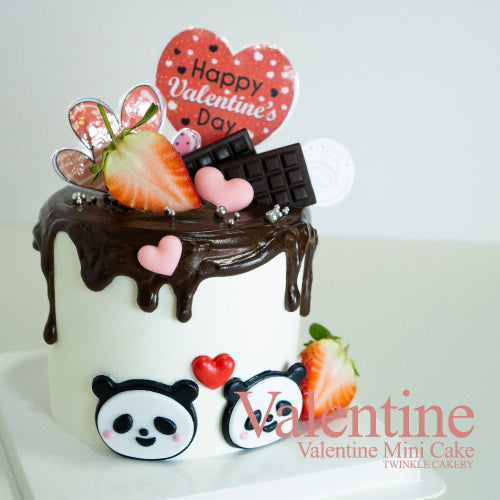 Couple Panda Cake