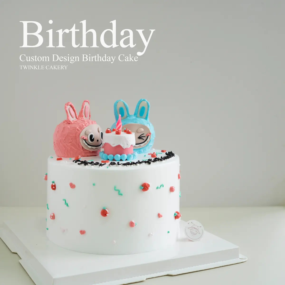 Labubu Couple Cake