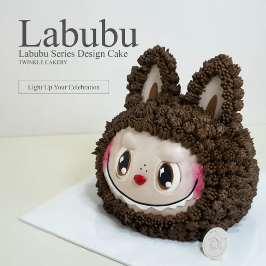 Close-up of Labubu's cute face details with fangs and expression - Selangor