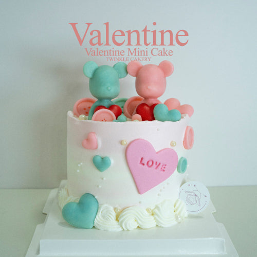 Couple Bear Cake