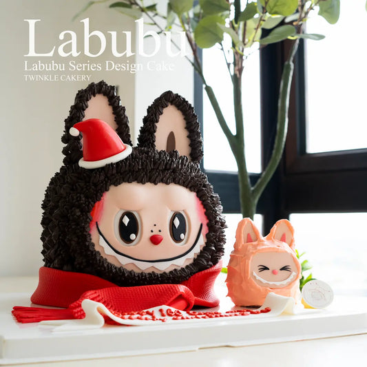 Custom Labubu Holiday Cake for Christmas Parties in Selangor/KL