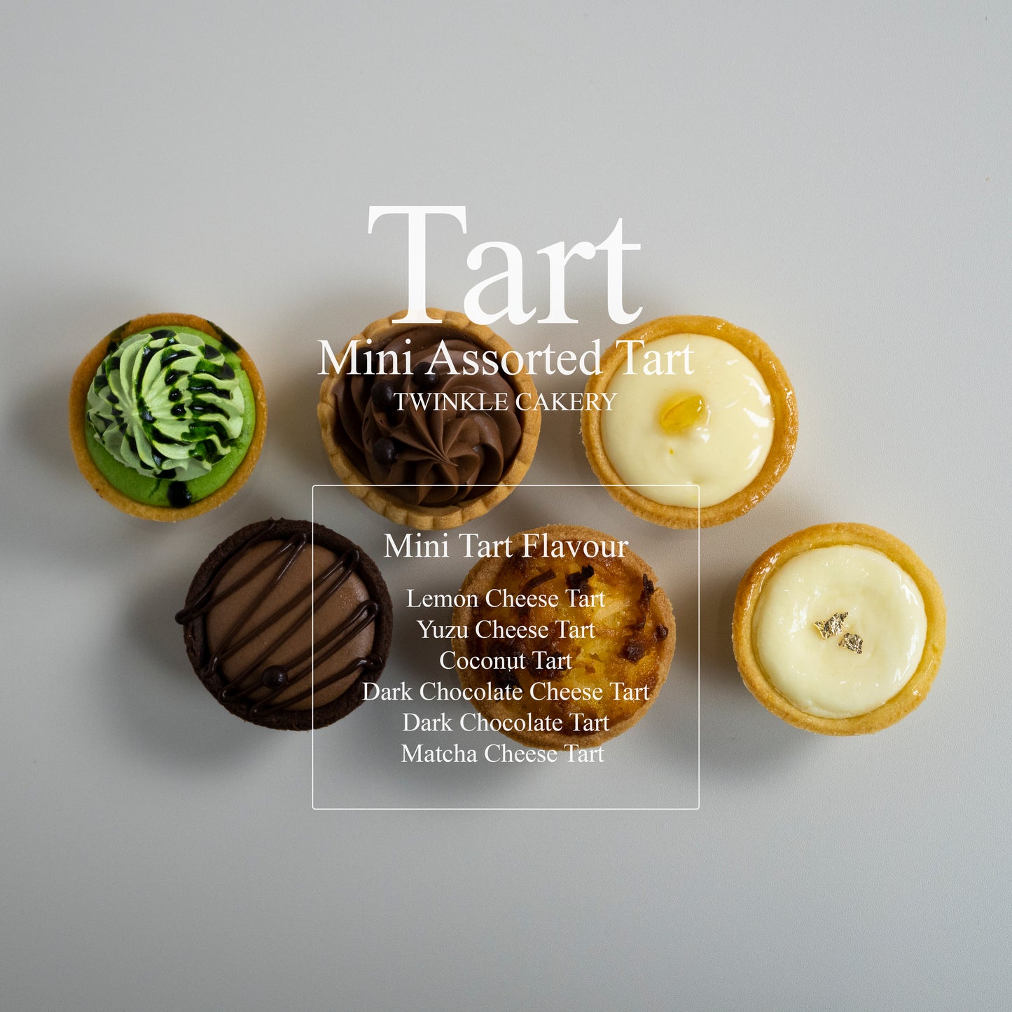 Mini Assorted Cheese Tart - Set