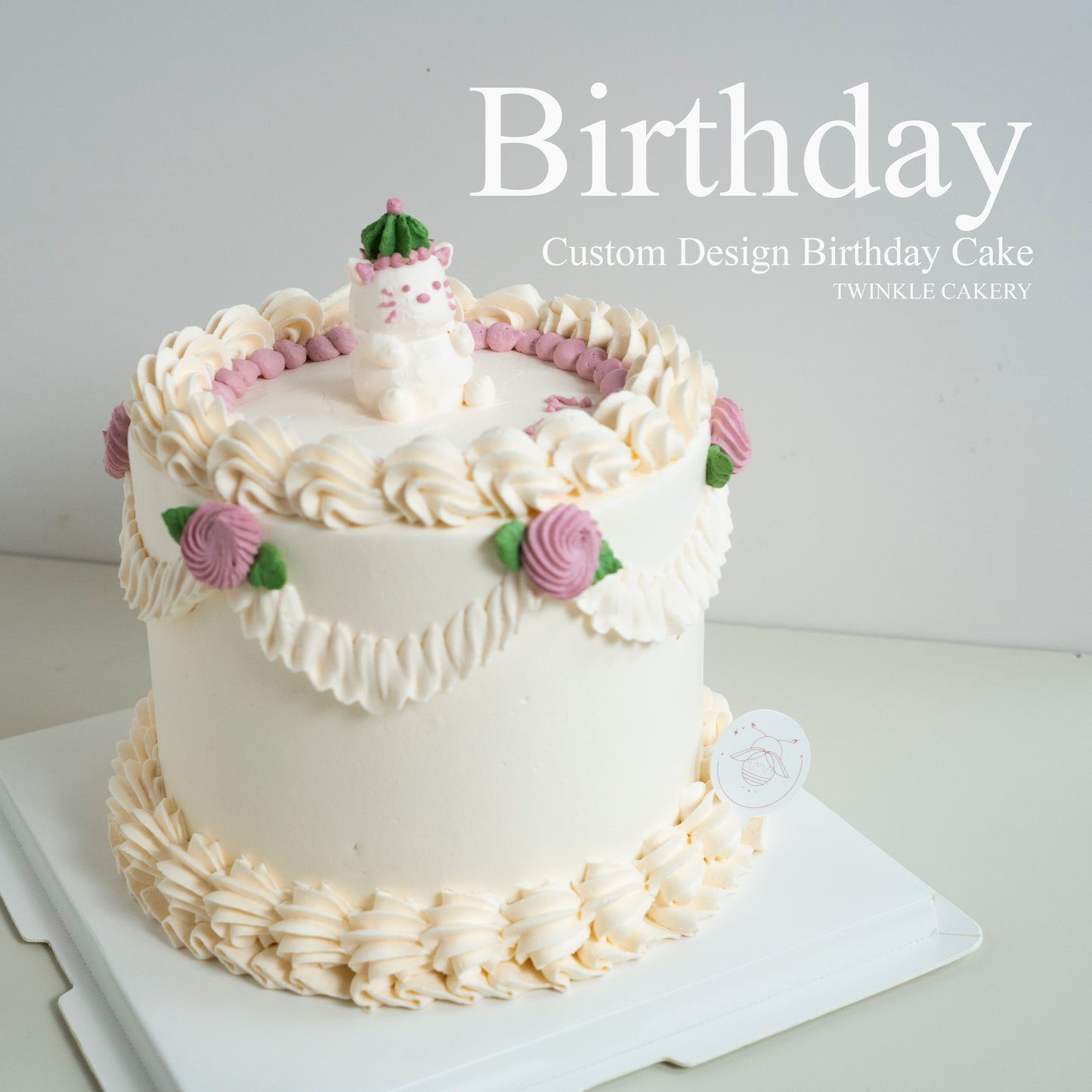 Custom Design Birthday Cake #5