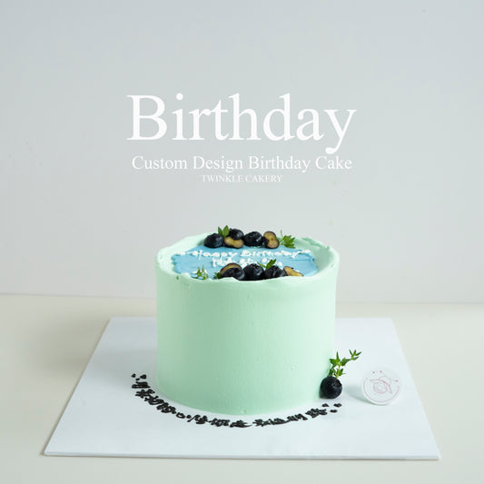 Custom Design Birthday Cake #7