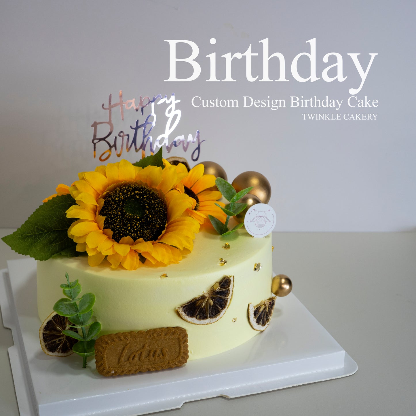 Custom Design Birthday Cake #14