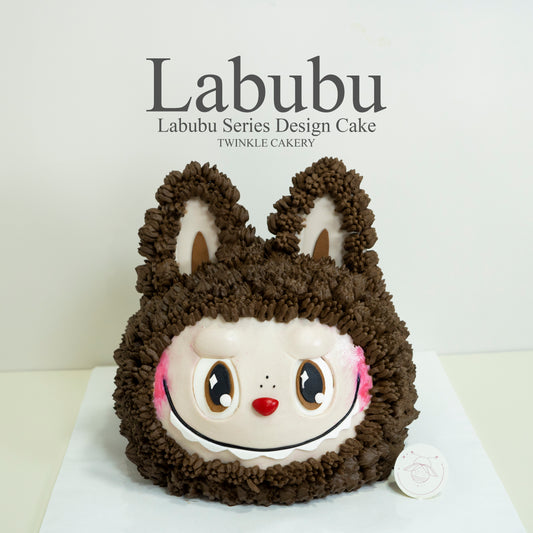 Labubu Design 3D Cake (Head)