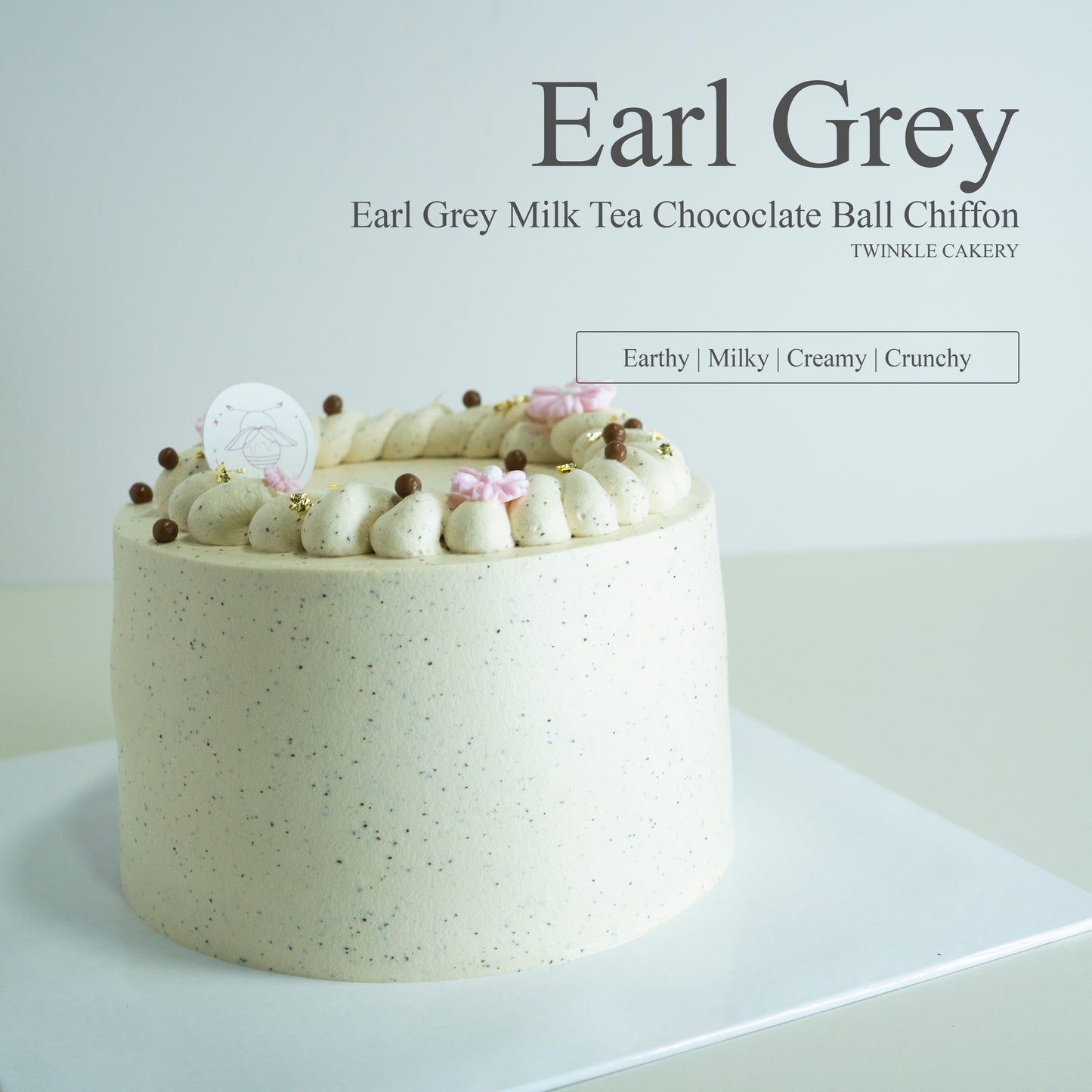 Earl Grey Milk Tea Chocolate Ball Cake