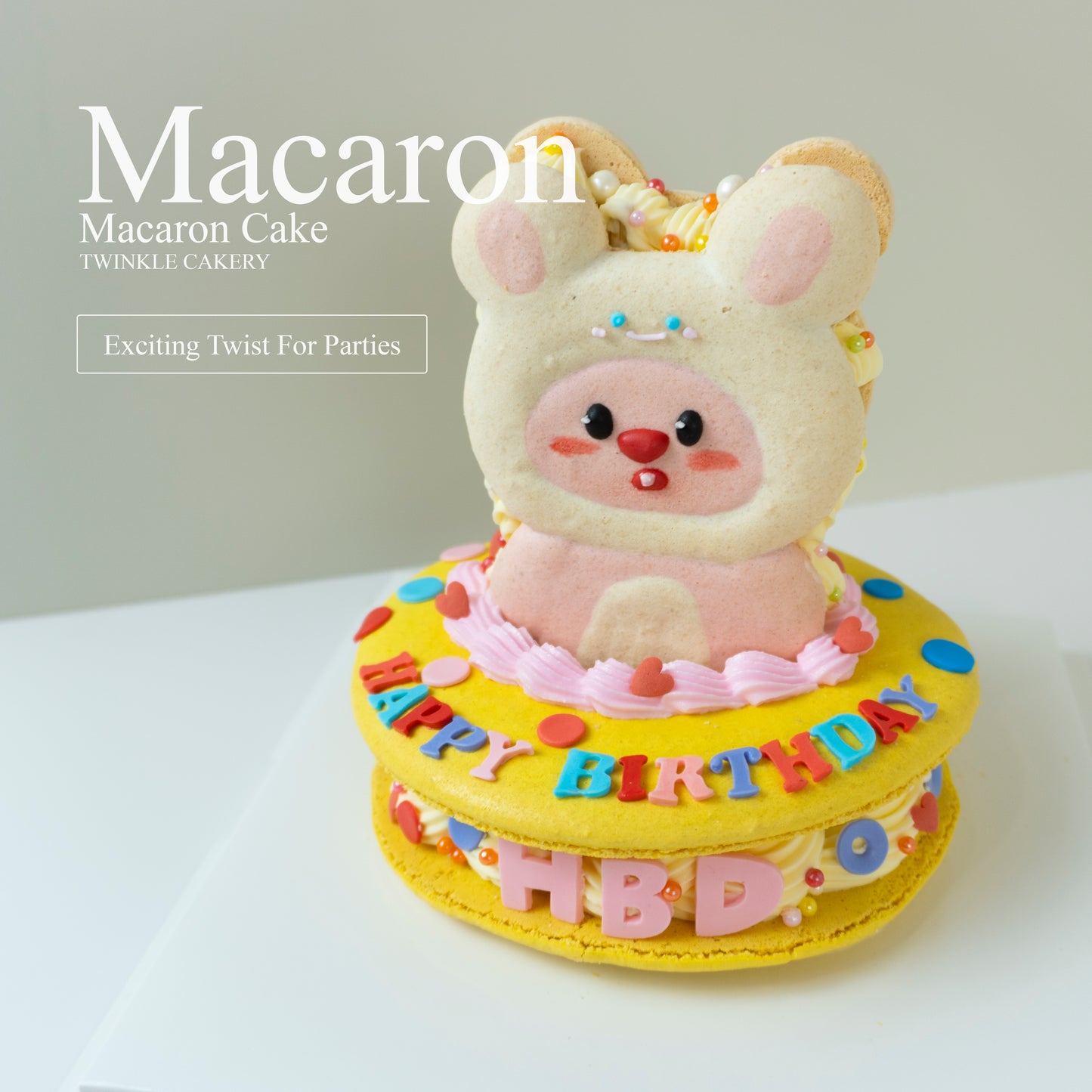 Macaron Cake