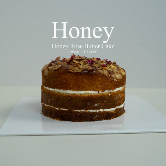 Honey Rose Butter Cake