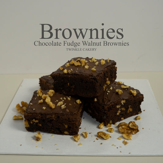 Chocolate Fudge Walnut Brownies