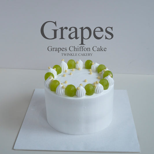 Grapes Chiffon Cake