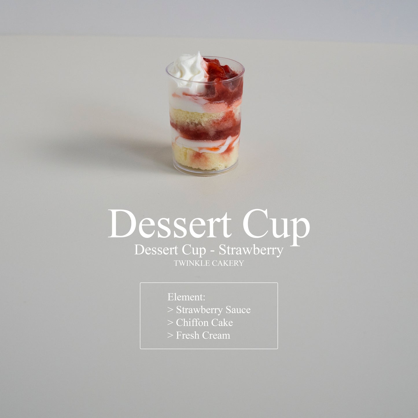 Dessert Cup Cake - Mix & Match