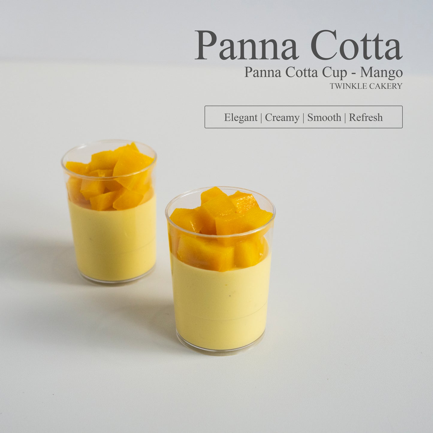 Dessert Cup Panna Cotta - Mix & Match