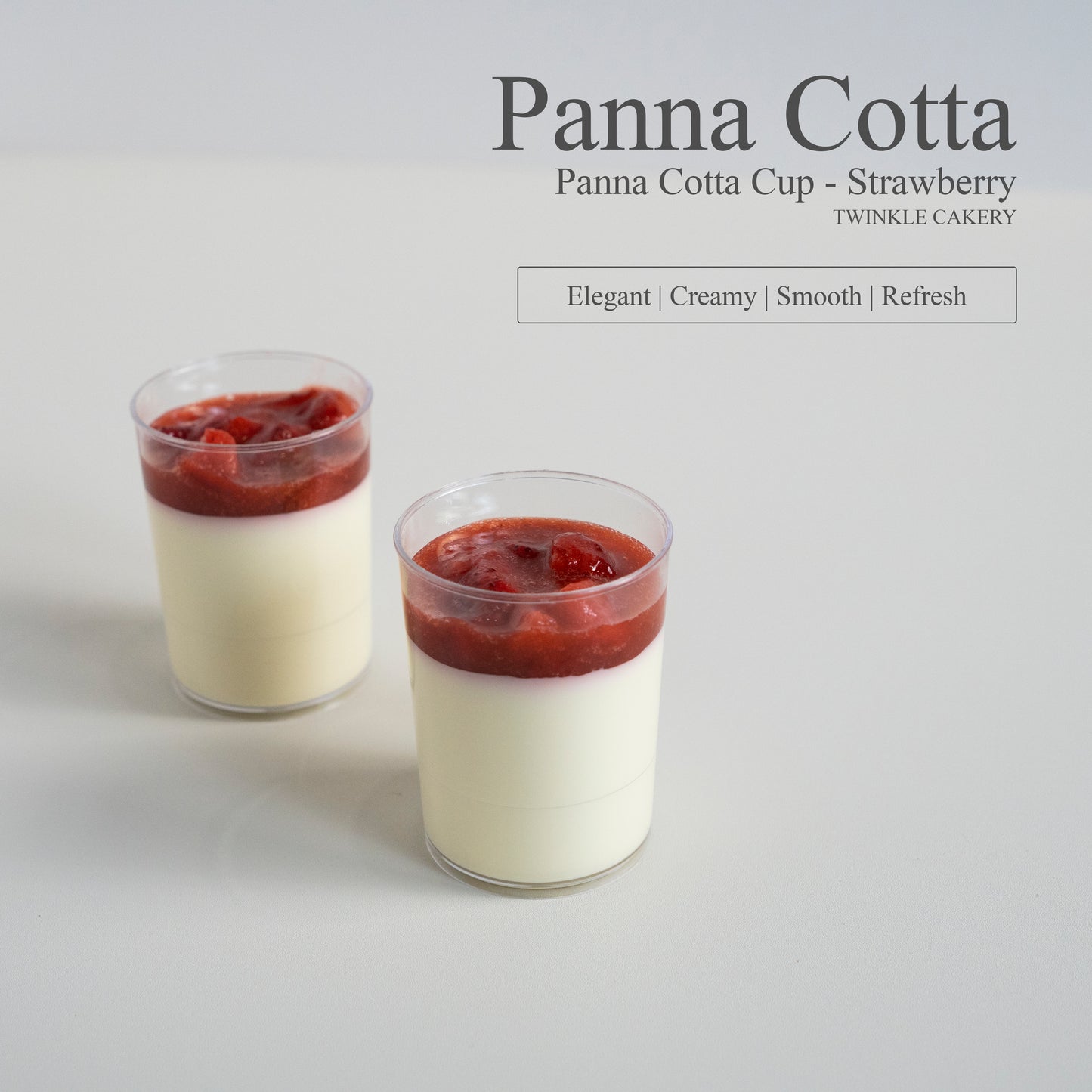 Dessert Cup Panna Cotta - Mix & Match