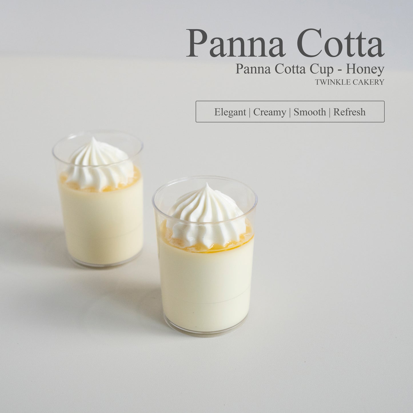 Dessert Cup Panna Cotta - Mix & Match