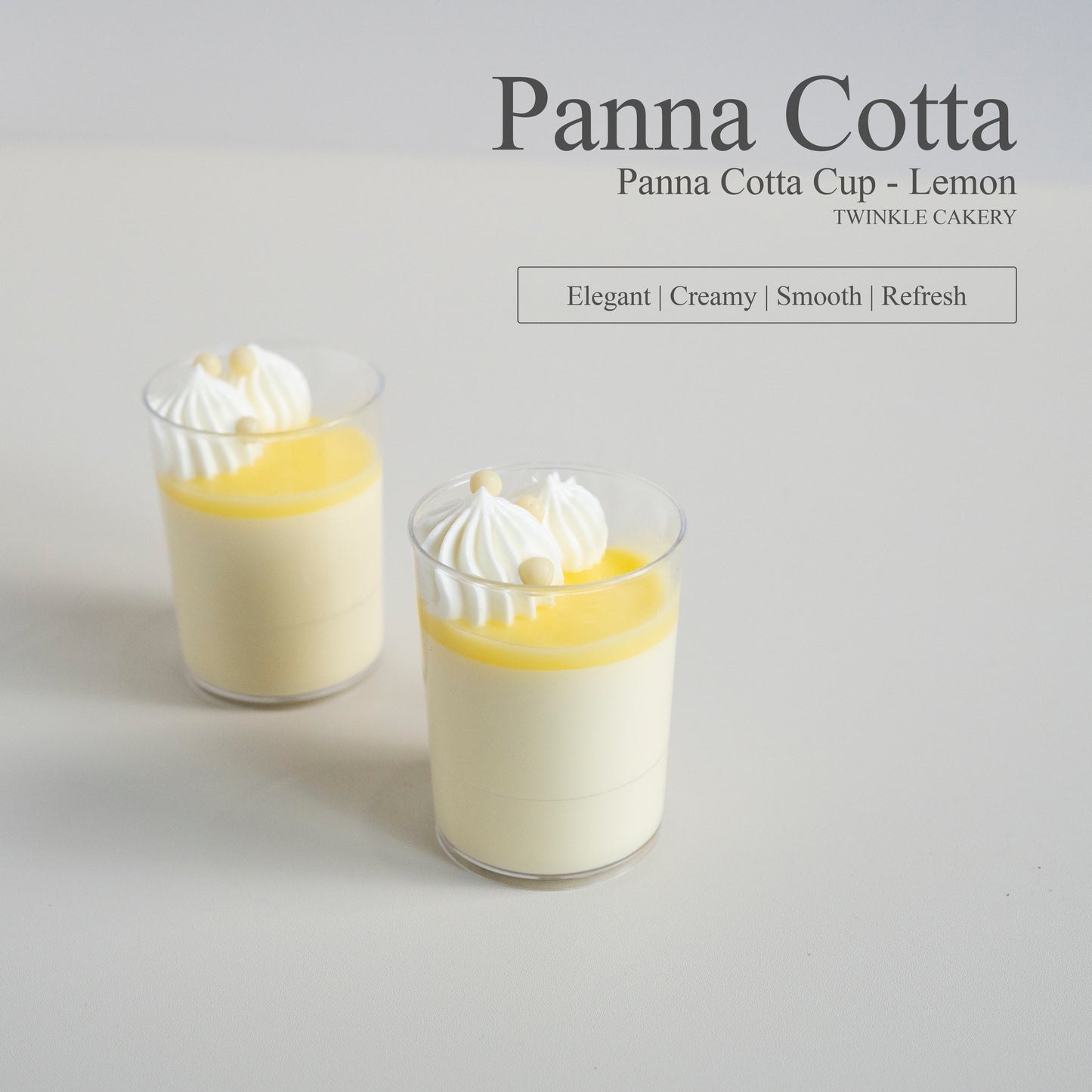 Dessert Cup Panna Cotta - Mix & Match