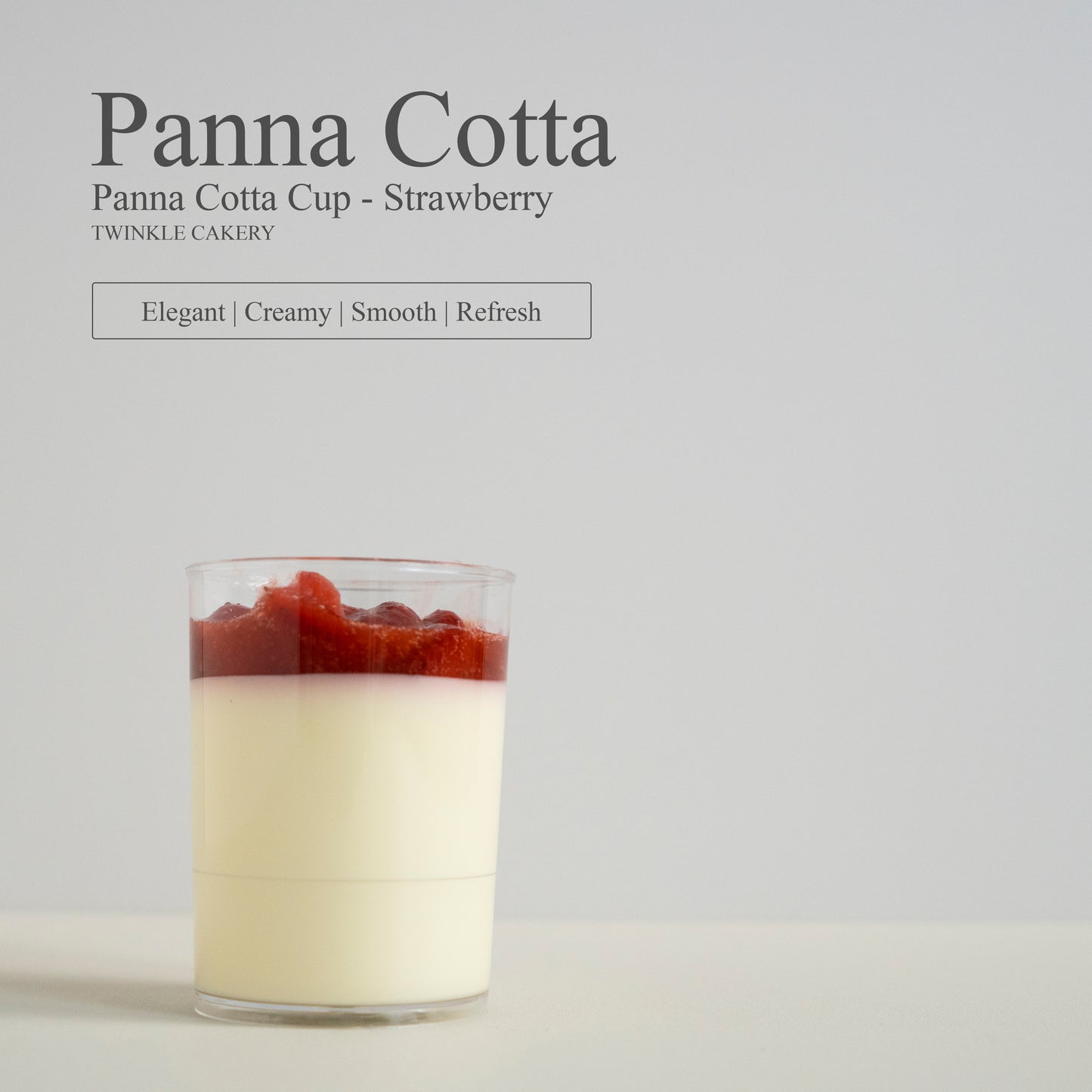 Dessert Cup Panna Cotta - Mix & Match