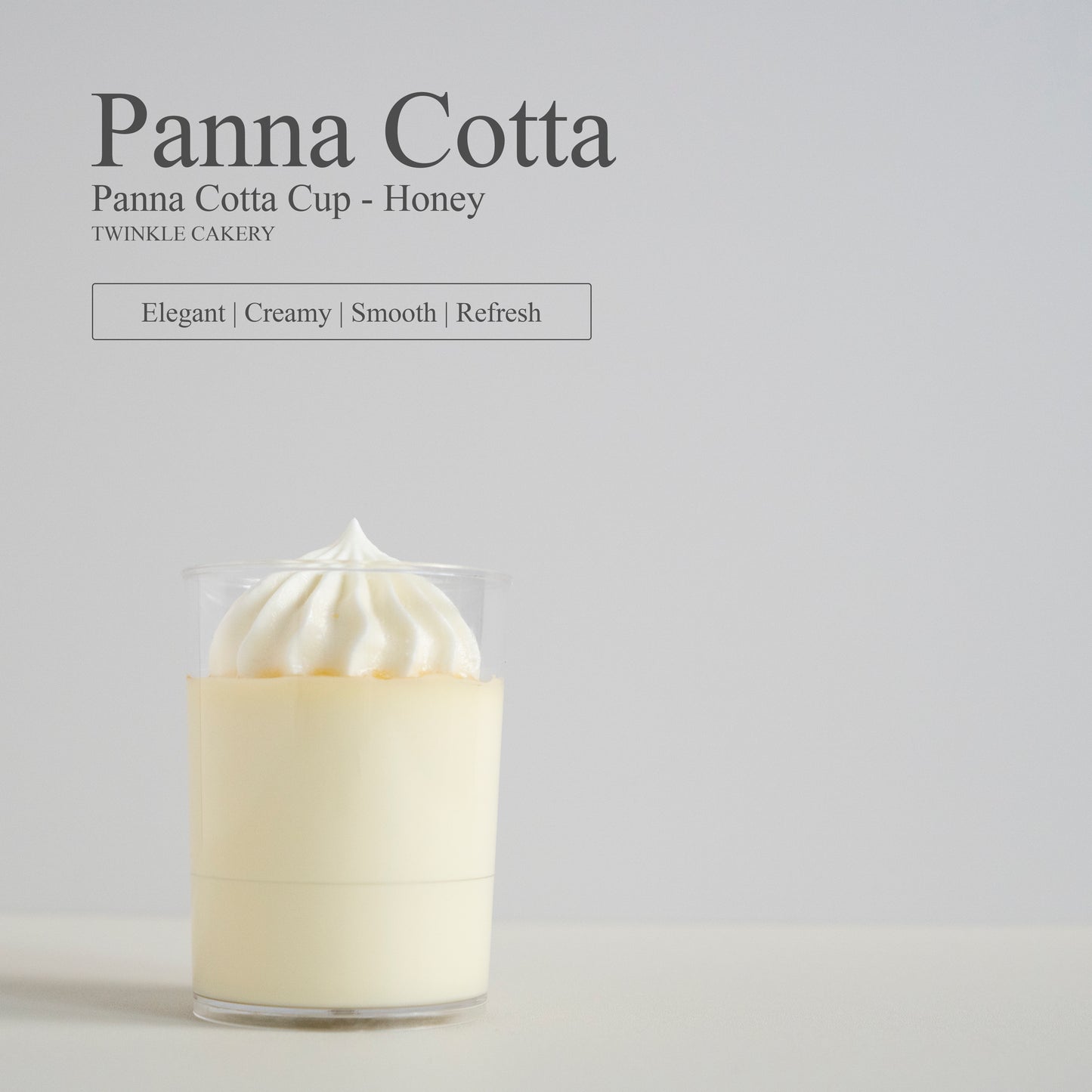 Dessert Cup Panna Cotta - Mix & Match