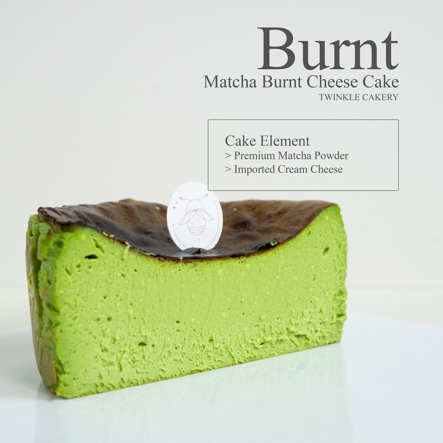 Matcha Burnt Cheese Cake