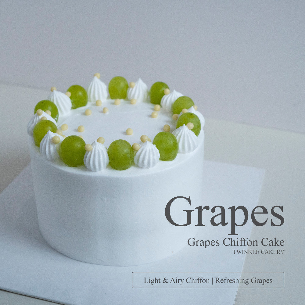 Grapes Chiffon Cake