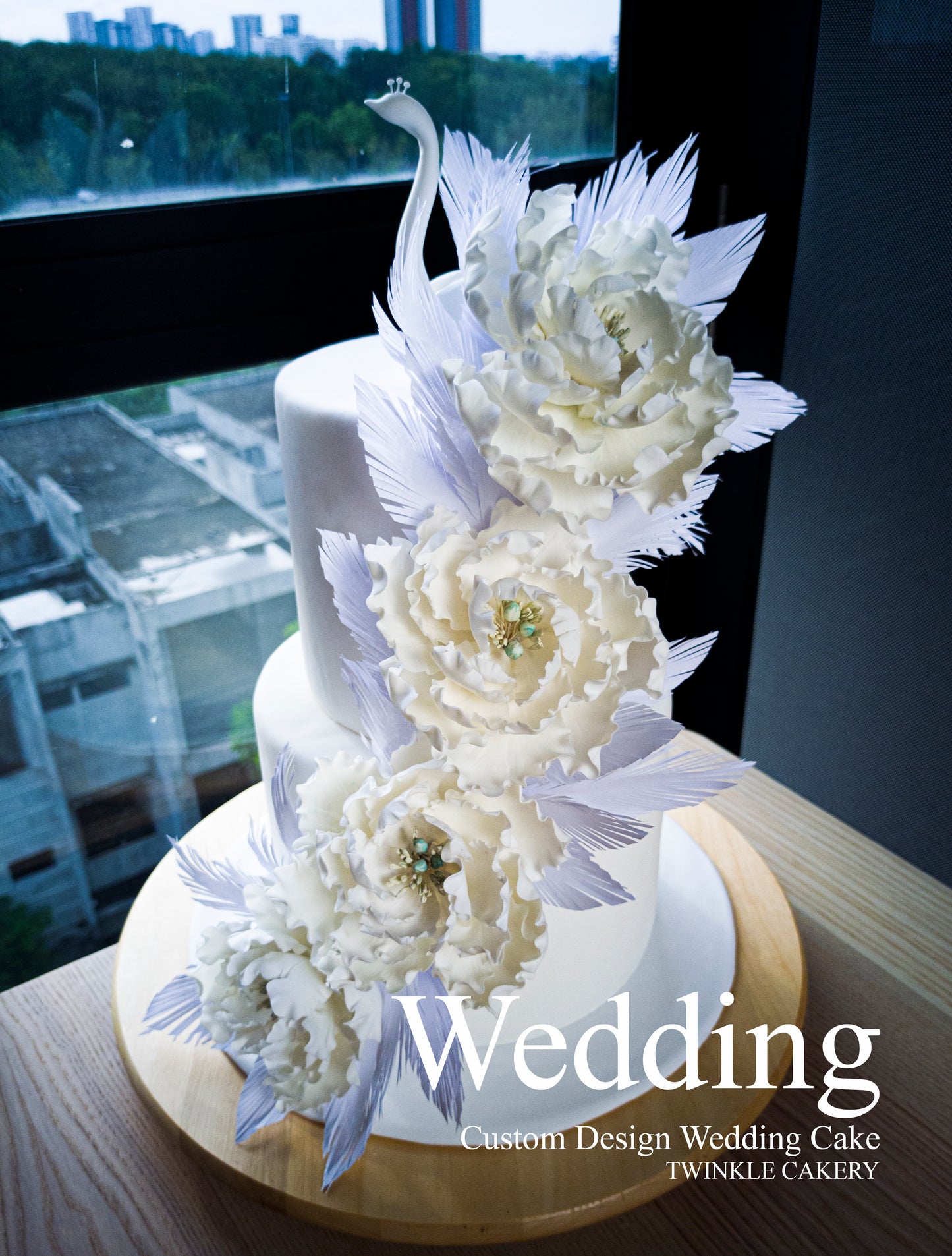 Custom Design Wedding Cake #3