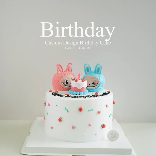 Labubu Couple Cake