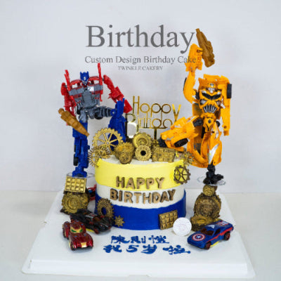 Transformers Birthday Cake  - KL & Selangor Delivery