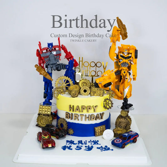 Transformers Birthday Cake  - KL & Selangor Delivery