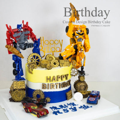Transformers Birthday Cake  - KL & Selangor Delivery