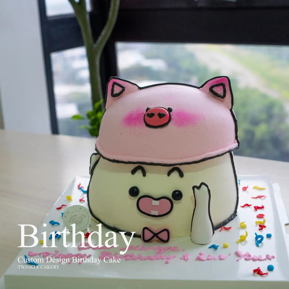 Custom Quby Character Birthday Cake Delivery Kuala Lumpur